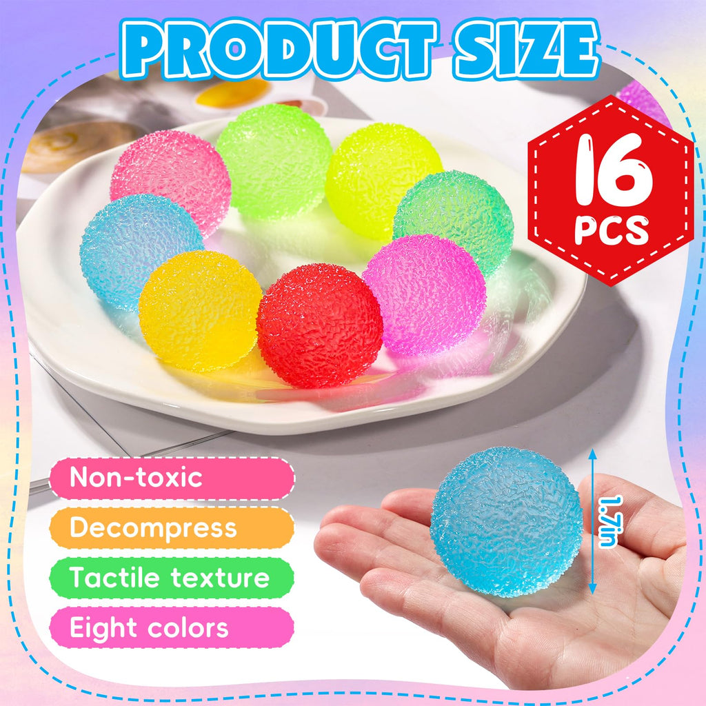 8 Pack Stress Cube ,Slow Rising Stress Balls for Adults