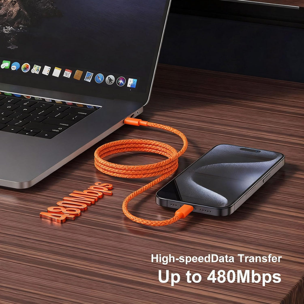 USB C to USB C Cable for IPhone 18/17/16/15, Fast Charger USB C for IPhone 18 Pro Max/Duo/Fold/17Air/16/Plus/16E/17e,Charging Lead for iPad Pro 10/11th,Google Pixel 11/10/9/8/7/6,Samsung Galaxy Z Flip