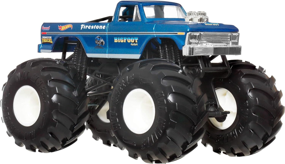 Hot Wheels Monster Trucks Oversized Bigfoot in 1:24 Scale