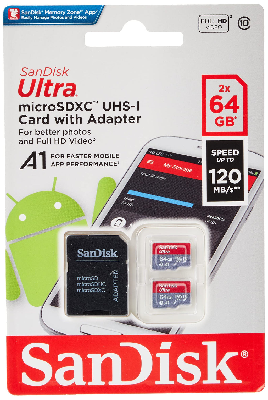 SanDisk Ultra microSD with SD Adapter - 1TB