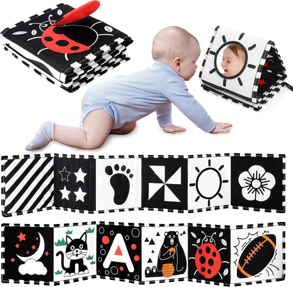 URMYWO Baby Toys, Black and White Sensory Toys Brain Development