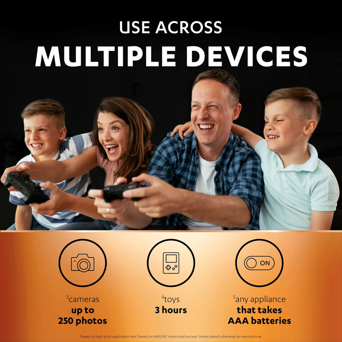 DURACELL AA Rechargeable Batteries (4 Pack) 1.2V, 1300 mAh NiMH