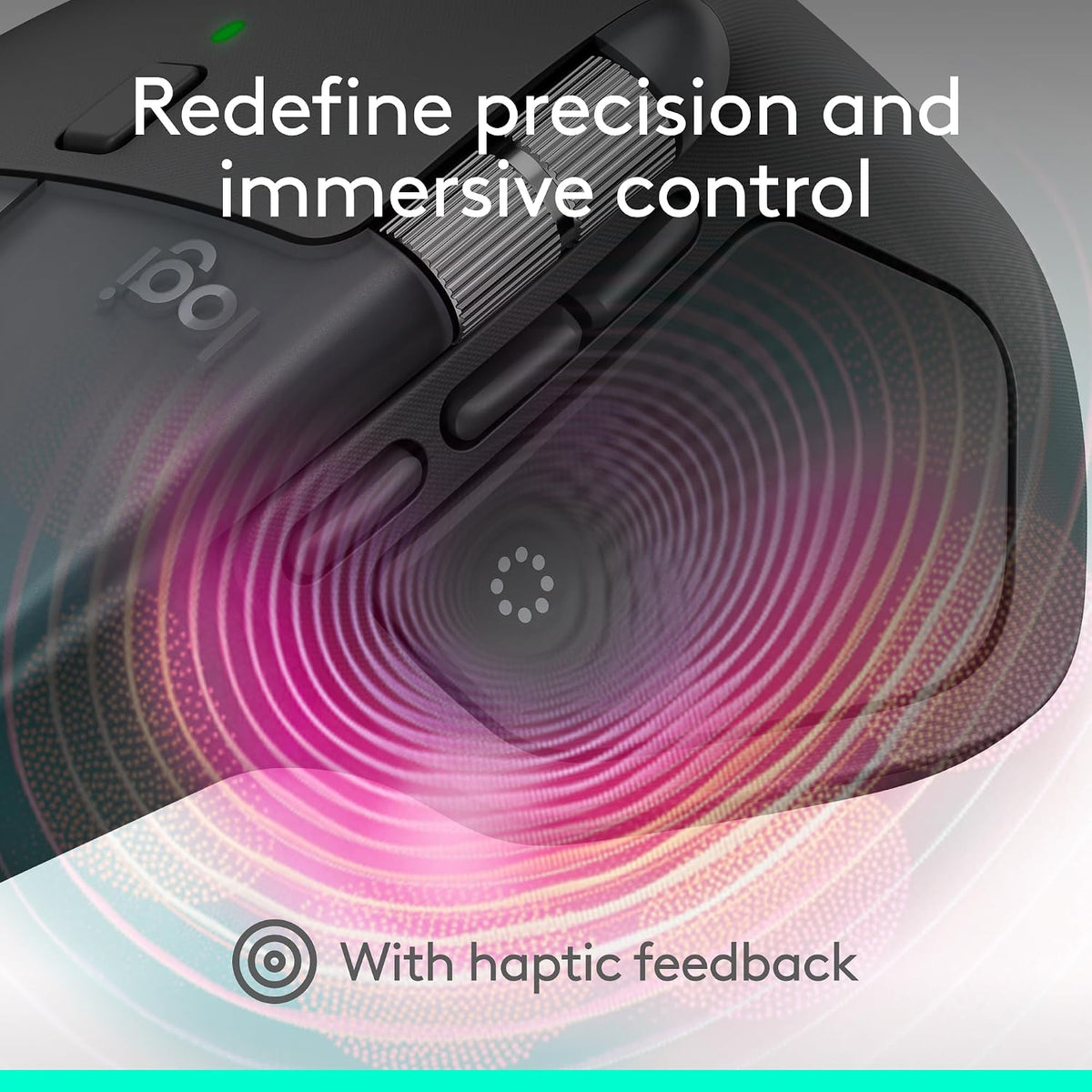 Logitech MX Master 4, Ergonomic Wireless Mouse