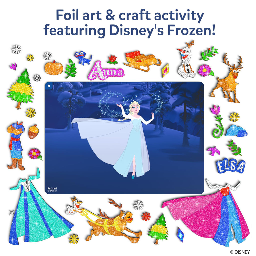 Skillmatics Foil Fun Disney Princess, Foil Art & Craft Kit, Christmas Gift