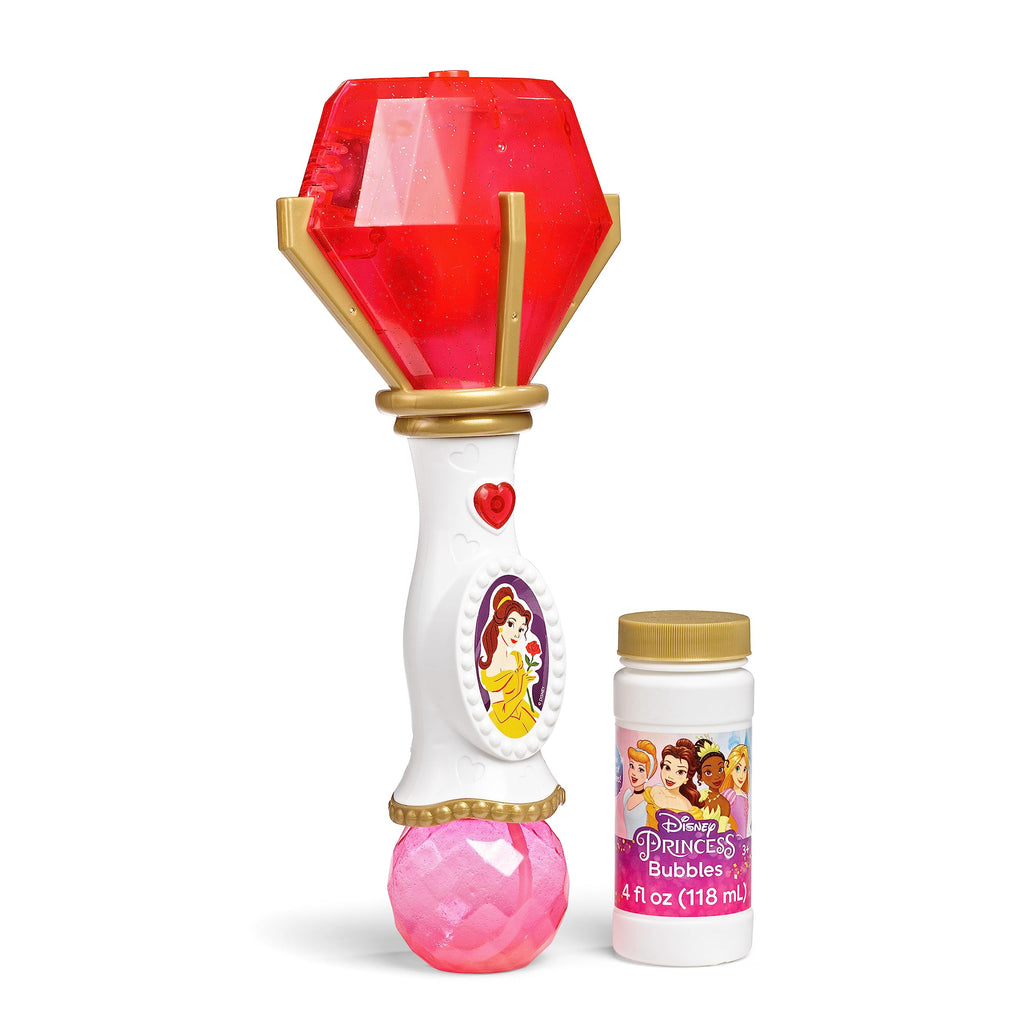 Little Kids Disney Mickey Mouse Light and Sound Musical Bubble Wand, Includes Bubble Solution, Multi (20511)