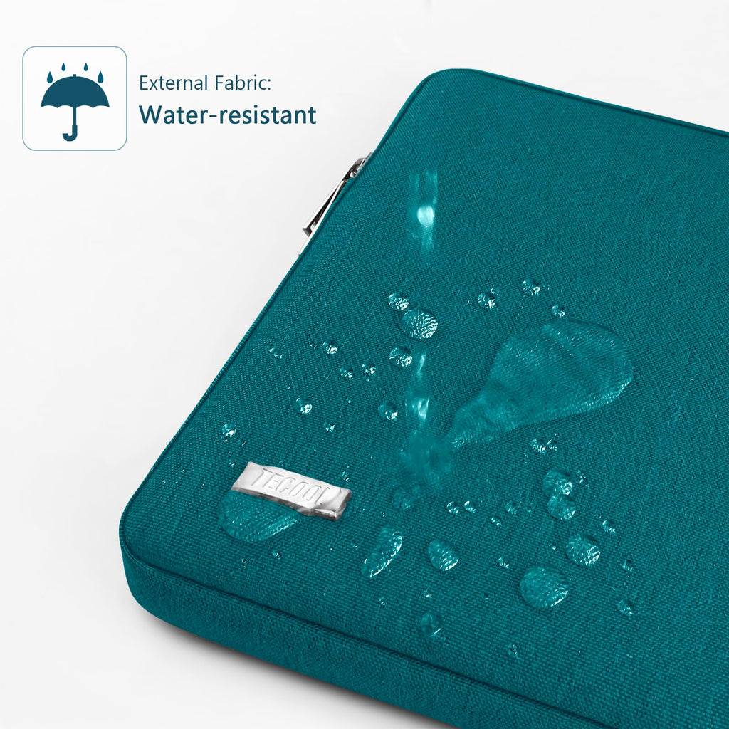 TECOOL 13.3 Inch Laptop Sleeve Protective Laptop Case 13 inch,Teal