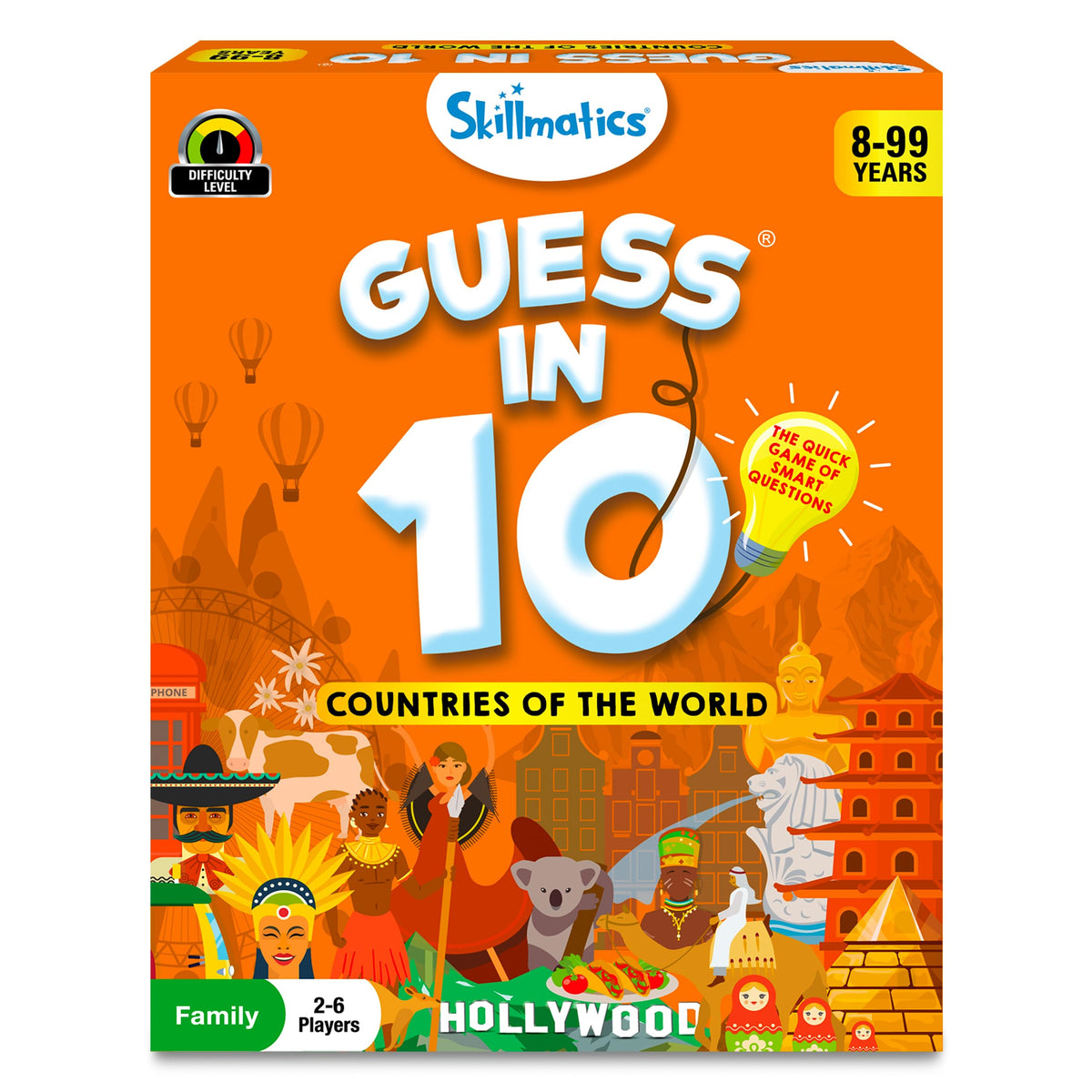 Skillmatics Guess in 10 Game, National Geographic Animals, Stocking Stuffer