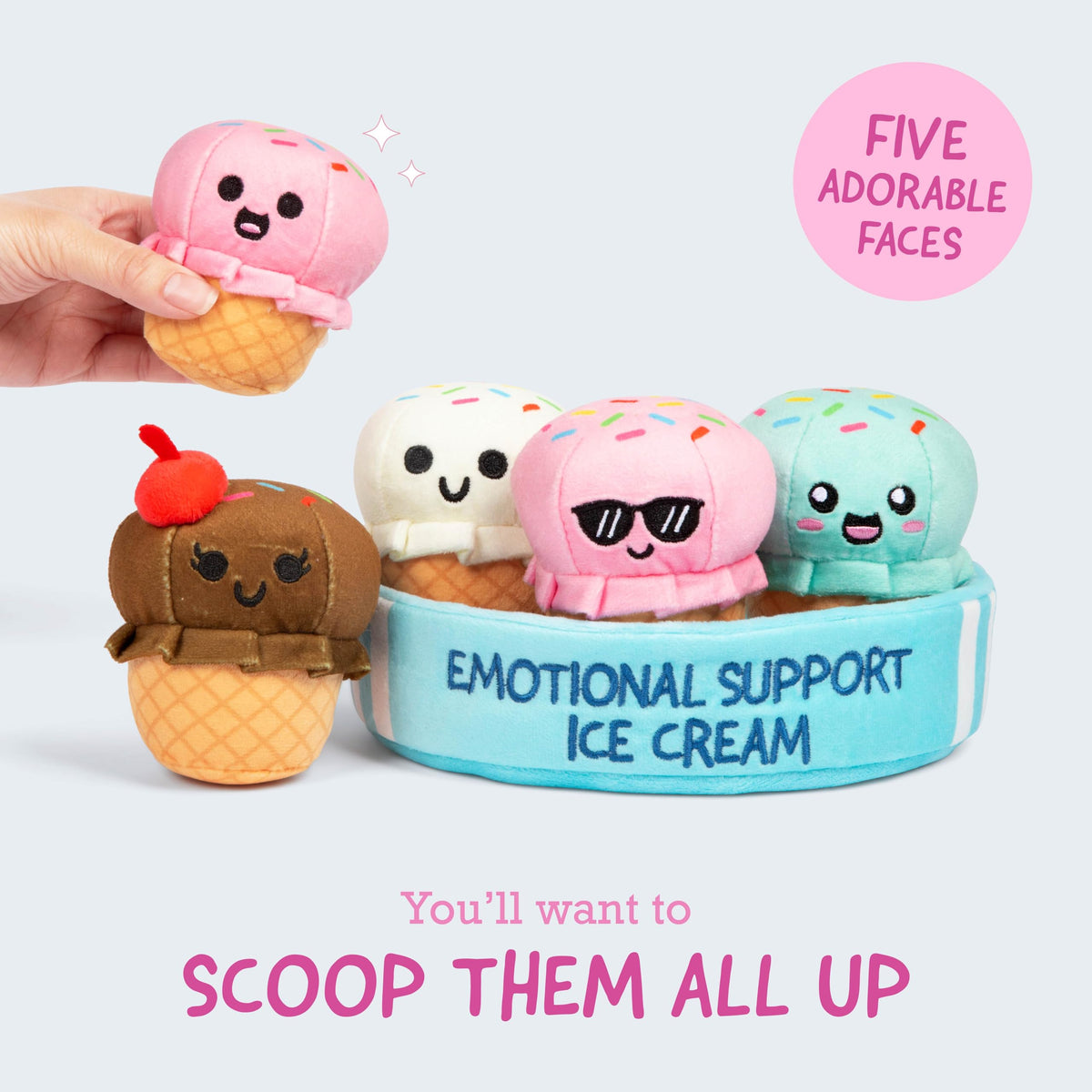 Emotional Support Pals Cheez-It, Cute Stuffed Animals by Relatable