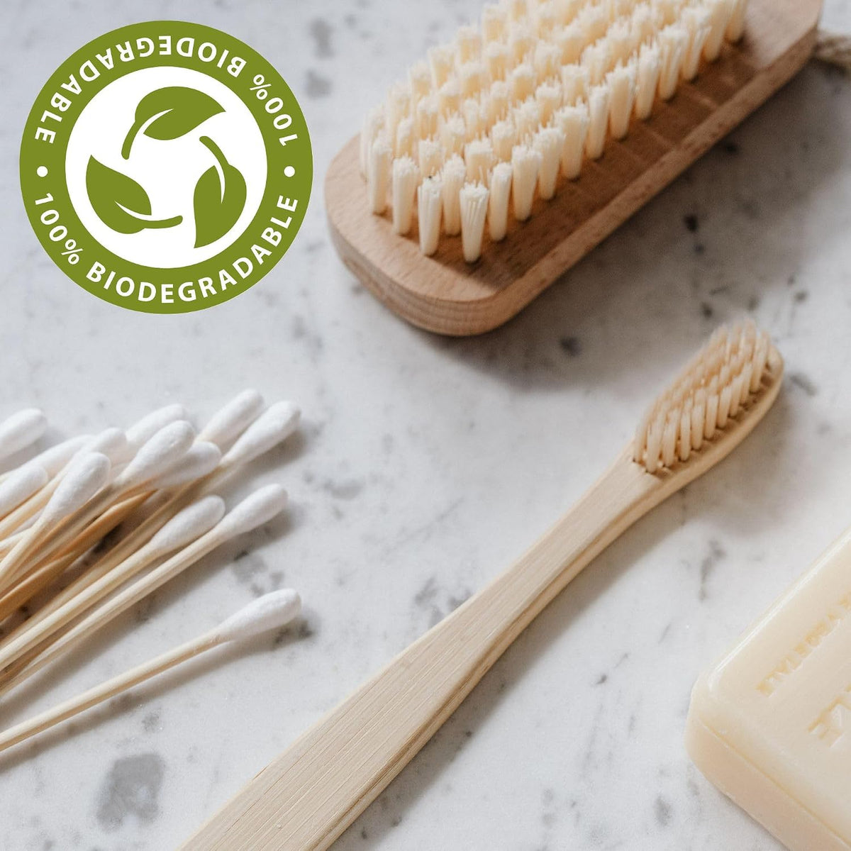 Quest 200 Cotton Buds (Bamboo Stem)
