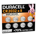 DURACELL 2032 Lithium Coin Batteries (4 Pack) 3V, CR2032