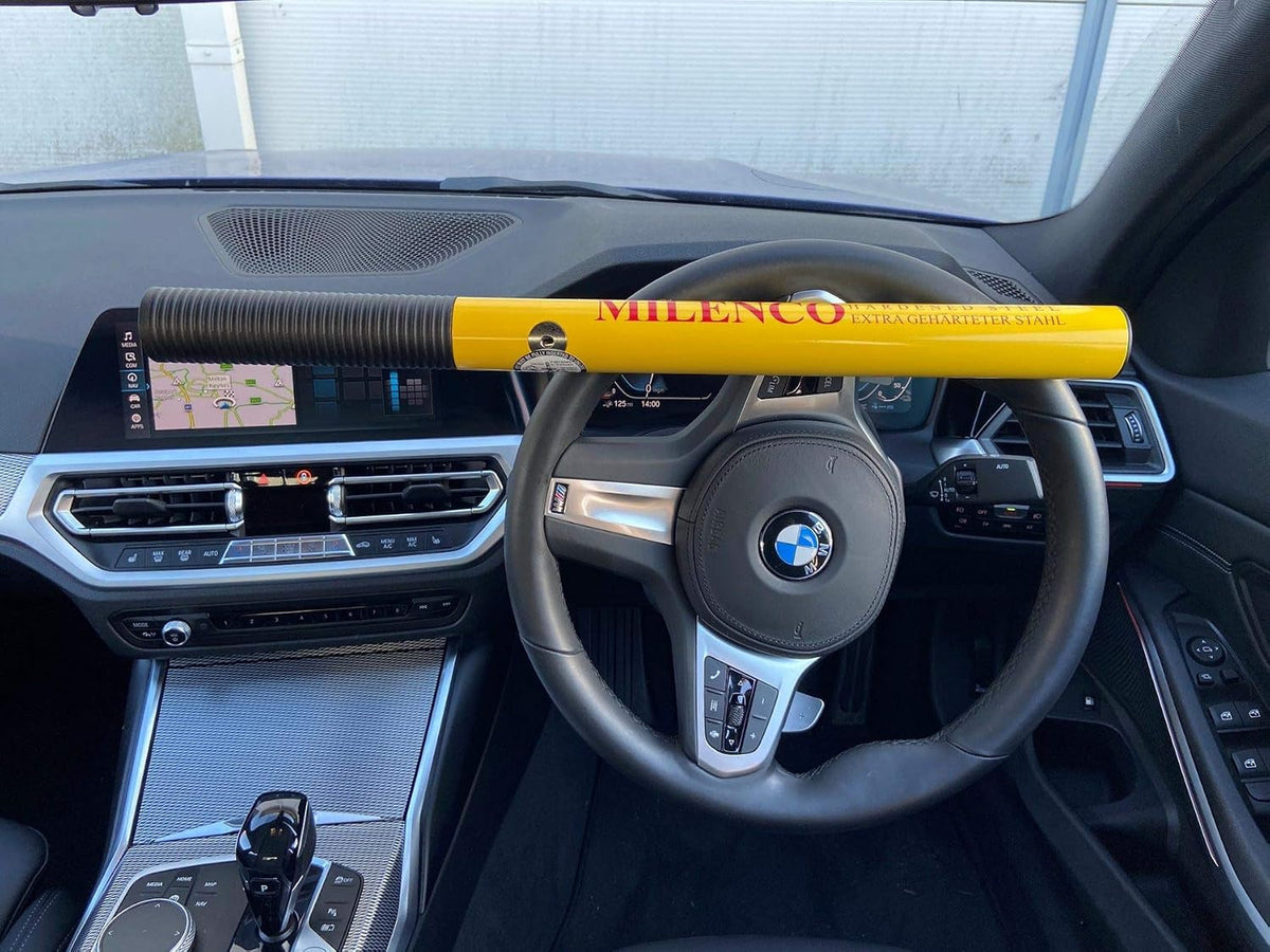 Milenco HS Yellow Steering Wheel Lock