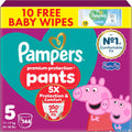 Pampers Premium Protection Nappy Pants Size 5