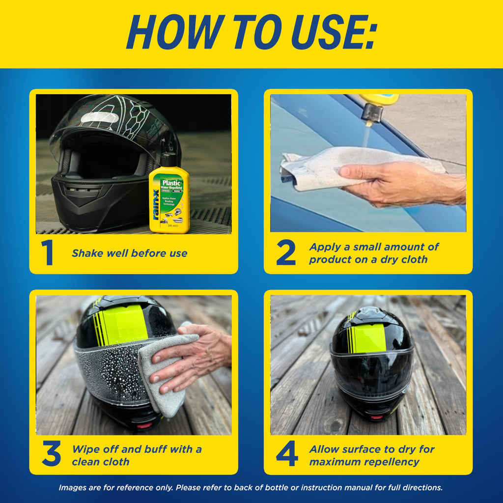 Rain-X Plastic Water Repellent - Hydrophobic Coating For Plastics - 500ml