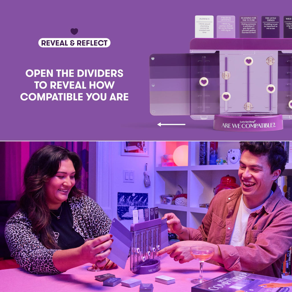 Let's Get Deep, A Question Card Game for Couples by Relatable