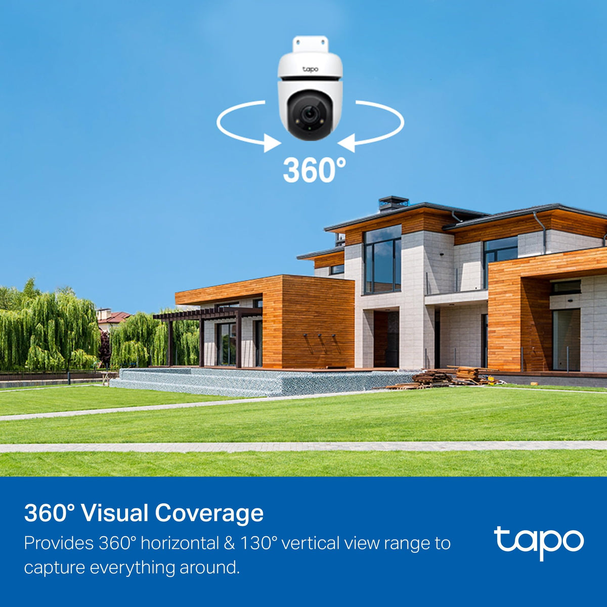 Tapo C530WS 3K 5MP Pan/Tilt Outdoor Security Camera CCTV Camera