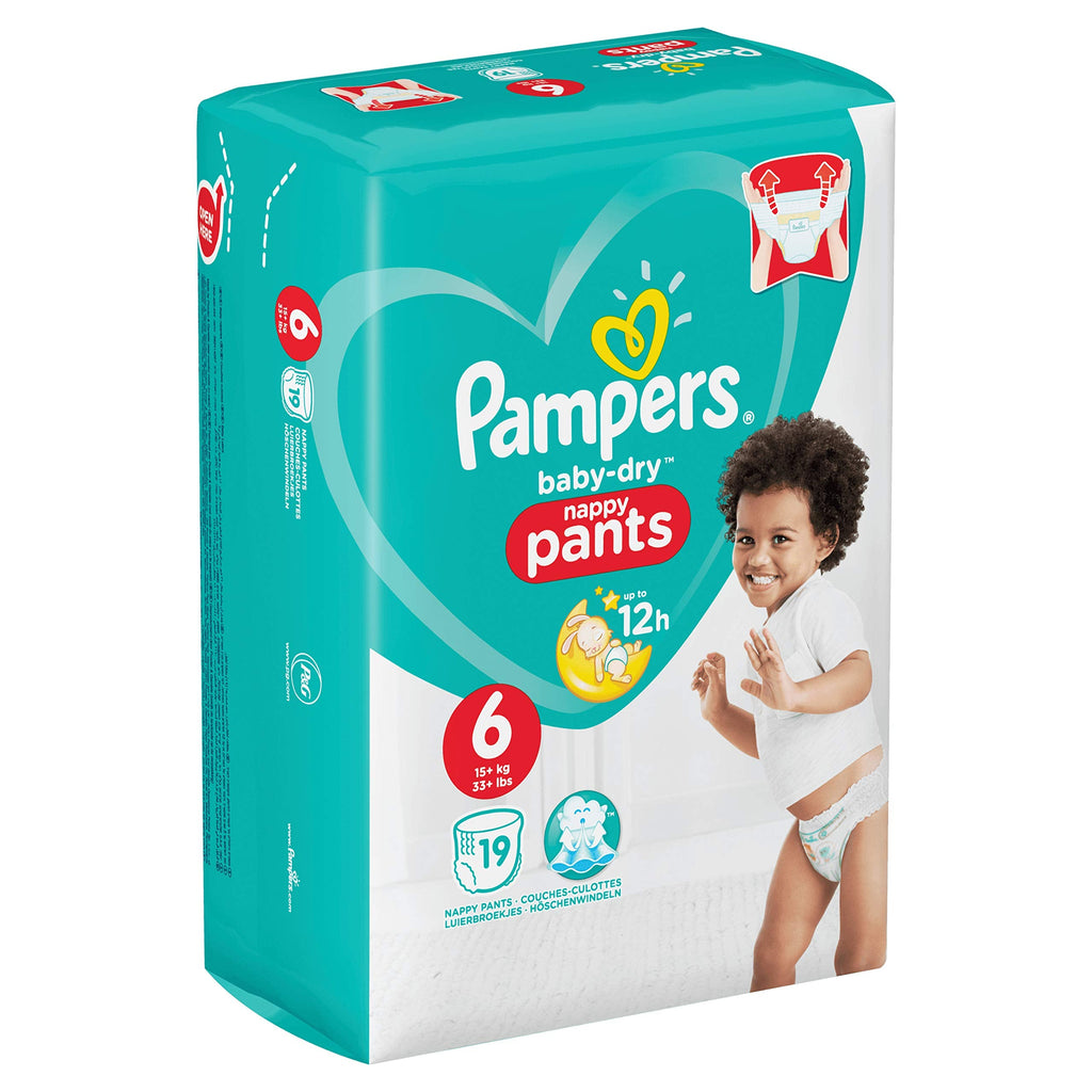 Pampers Baby-Dry Pants Size 4 Nappy Pants