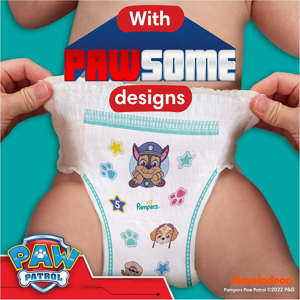 Pampers Baby-Dry Paw Patrol Nappy Pants Size 5