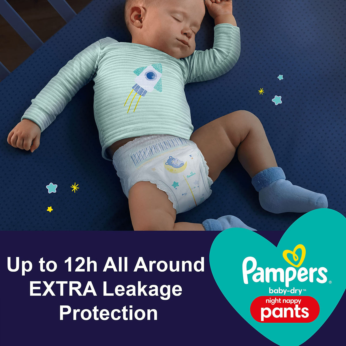 Pampers Baby-Dry Pants Size 4 Nappy Pants