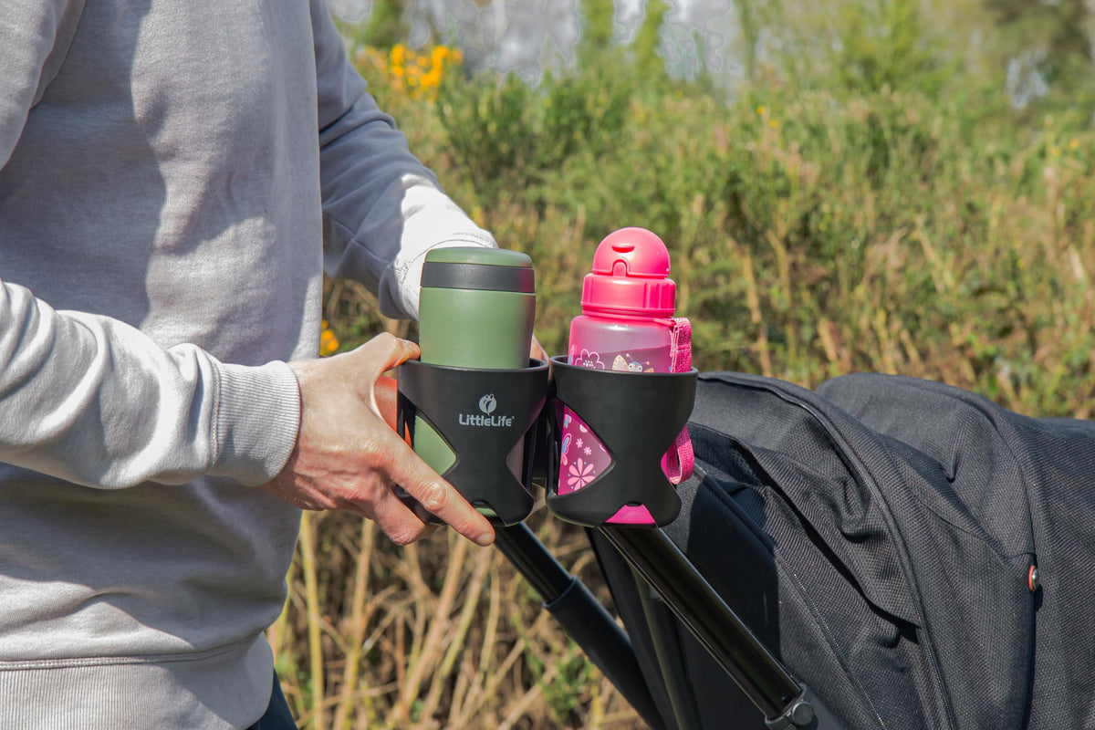LittleLife Buggy And Pushchair Universal Cup & Phone Holder