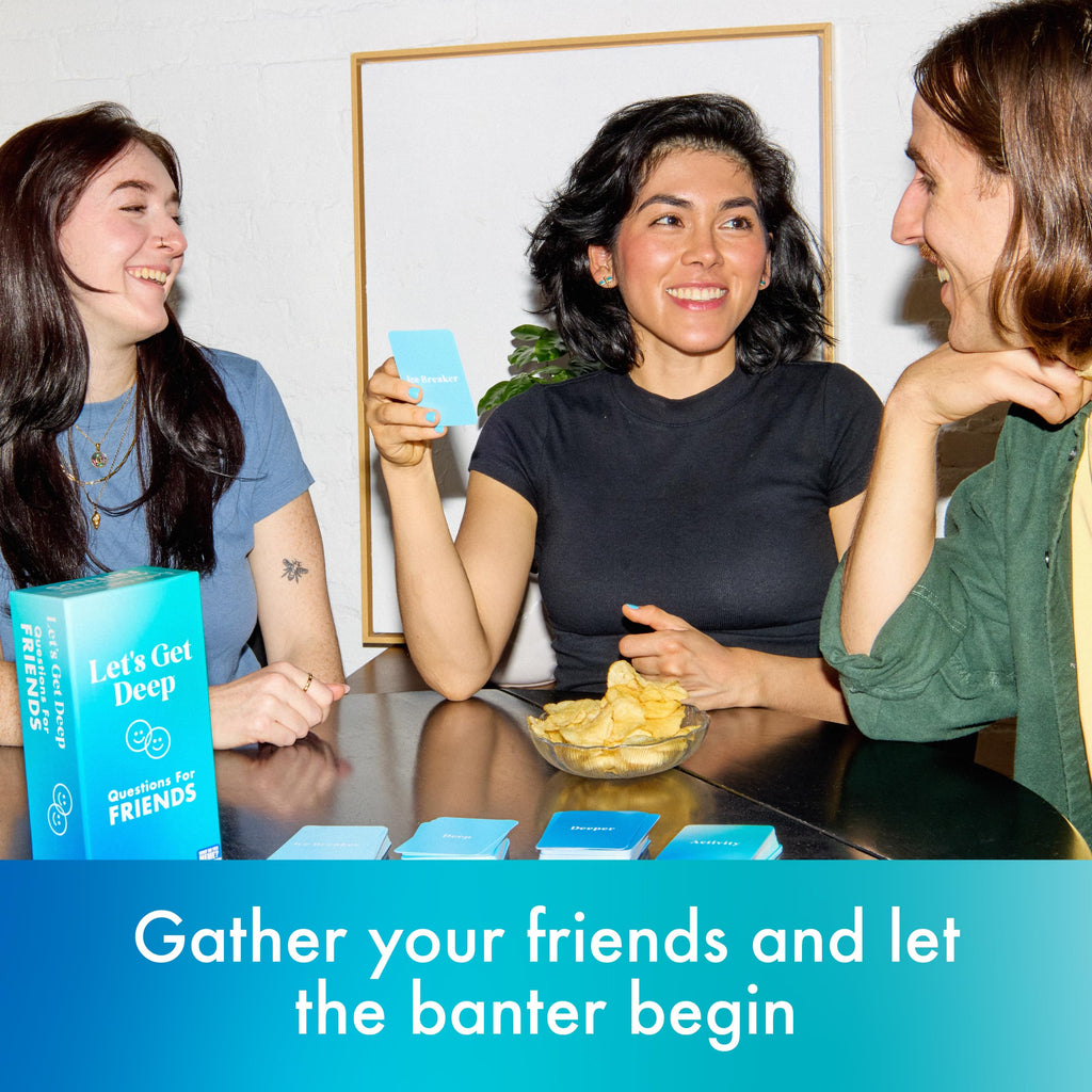 Let's Get Deep, A Question Card Game for Couples by Relatable