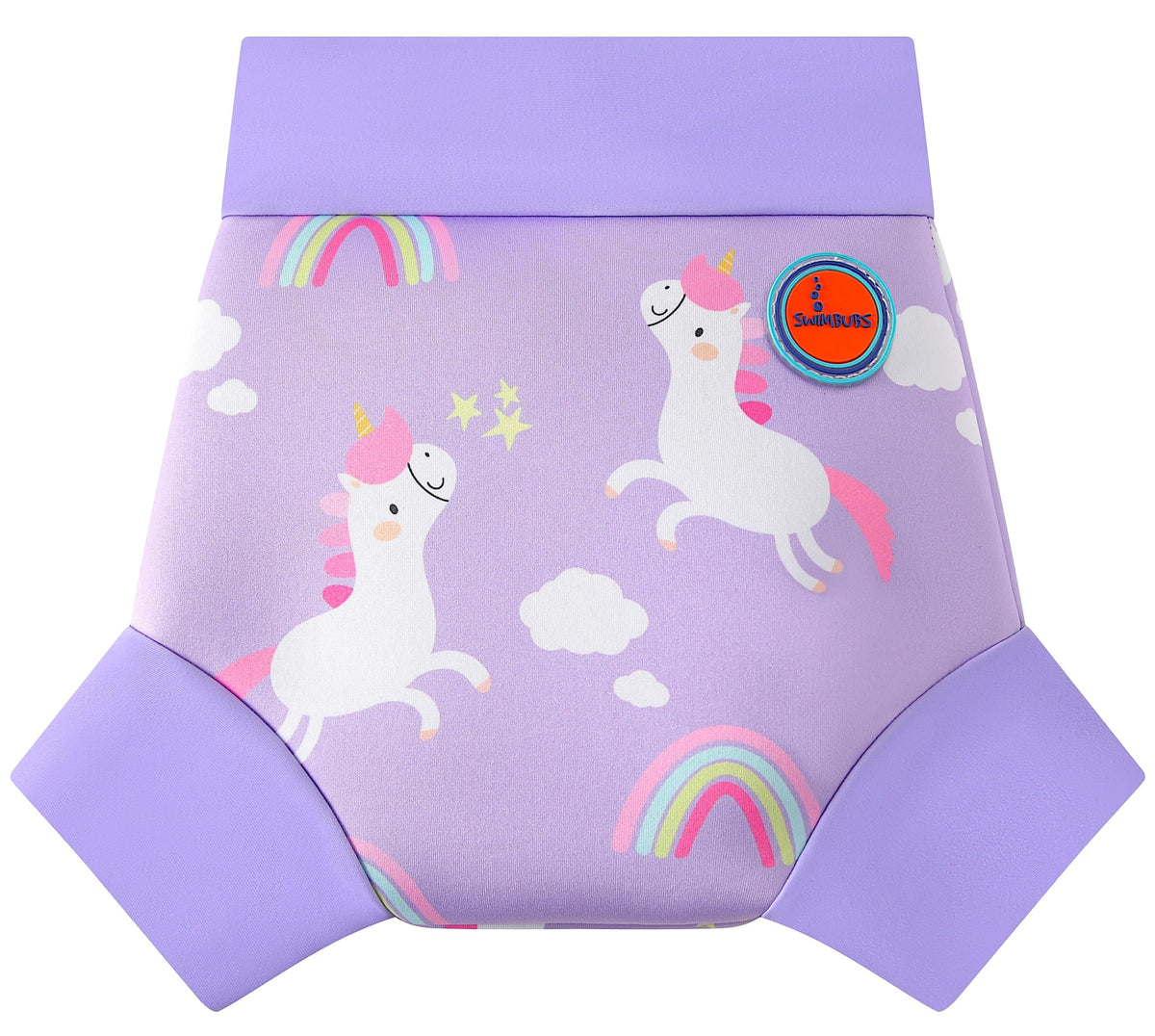 Swimbubs Reusable Swim Nappy – Baby Swimwear for Boys and Girls, Ideal for Swimming Lessons (6-12 Months, Blue Whale)