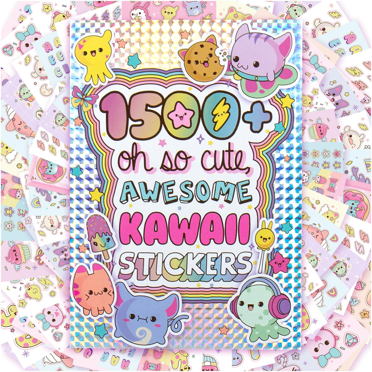 Horizon Group USA Sticker Book, Hello Kitty and Friends, 1500+ Stickers