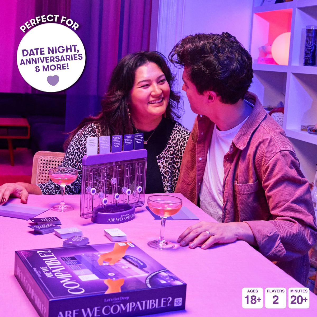 Let's Get Deep, A Question Card Game for Couples by Relatable