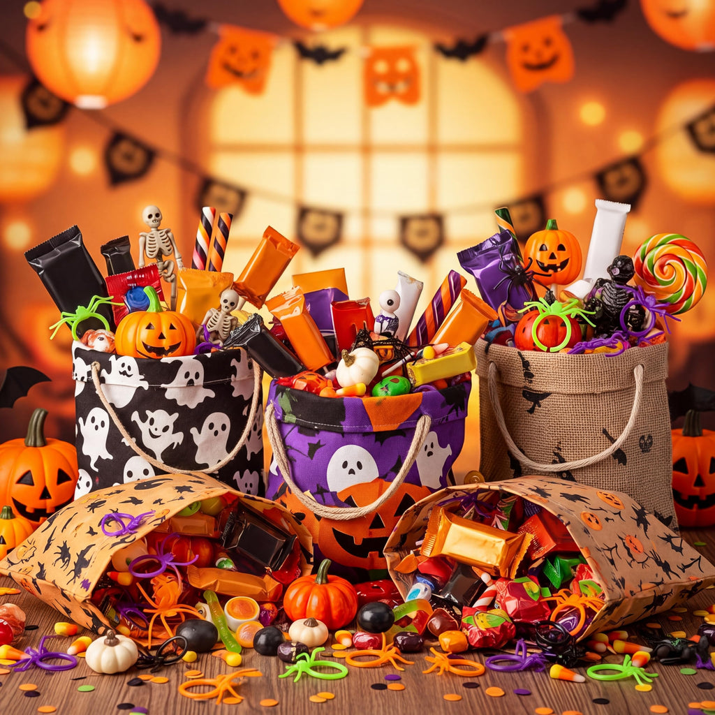 Boao 120 Pcs Halloween Spider Rings for Kids, Black, Purple, Orange, Green