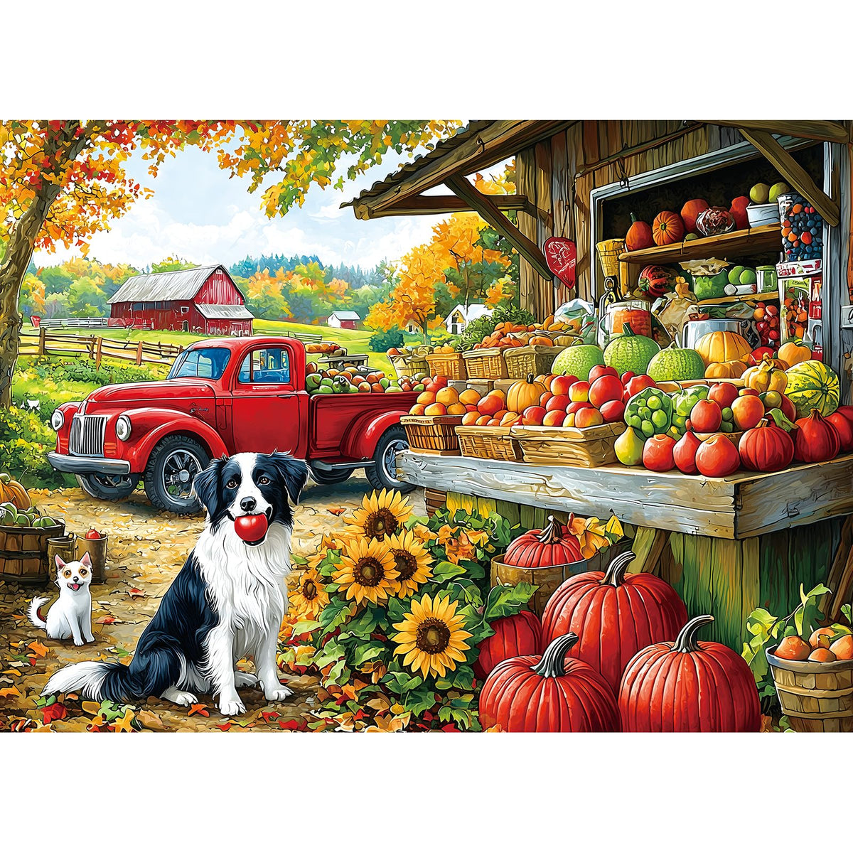 Blueforest Halloween Haunted Mansion Puzzles for Adults 1000 Pieces