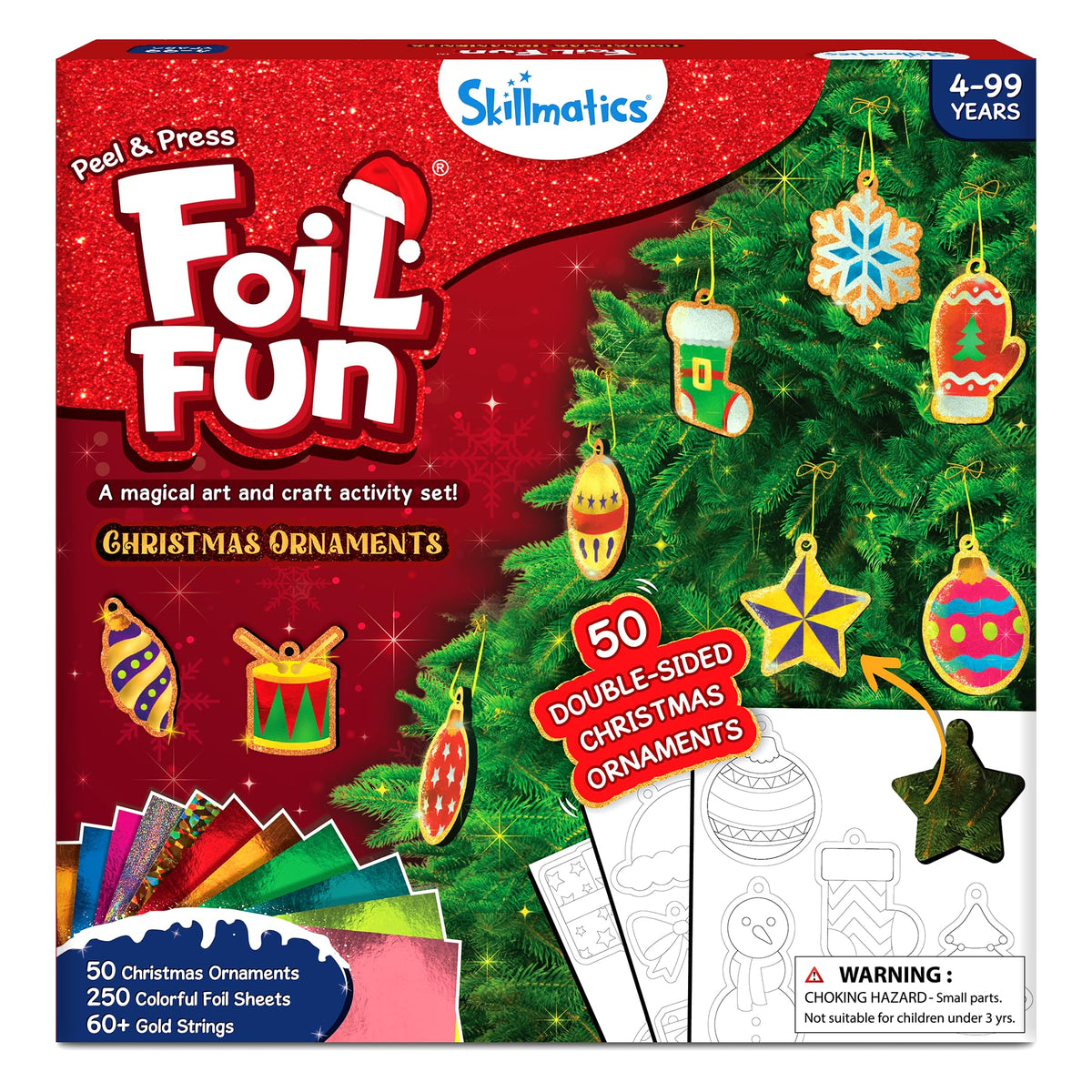 Skillmatics Foil Fun Disney Princess, Foil Art & Craft Kit, Christmas Gift
