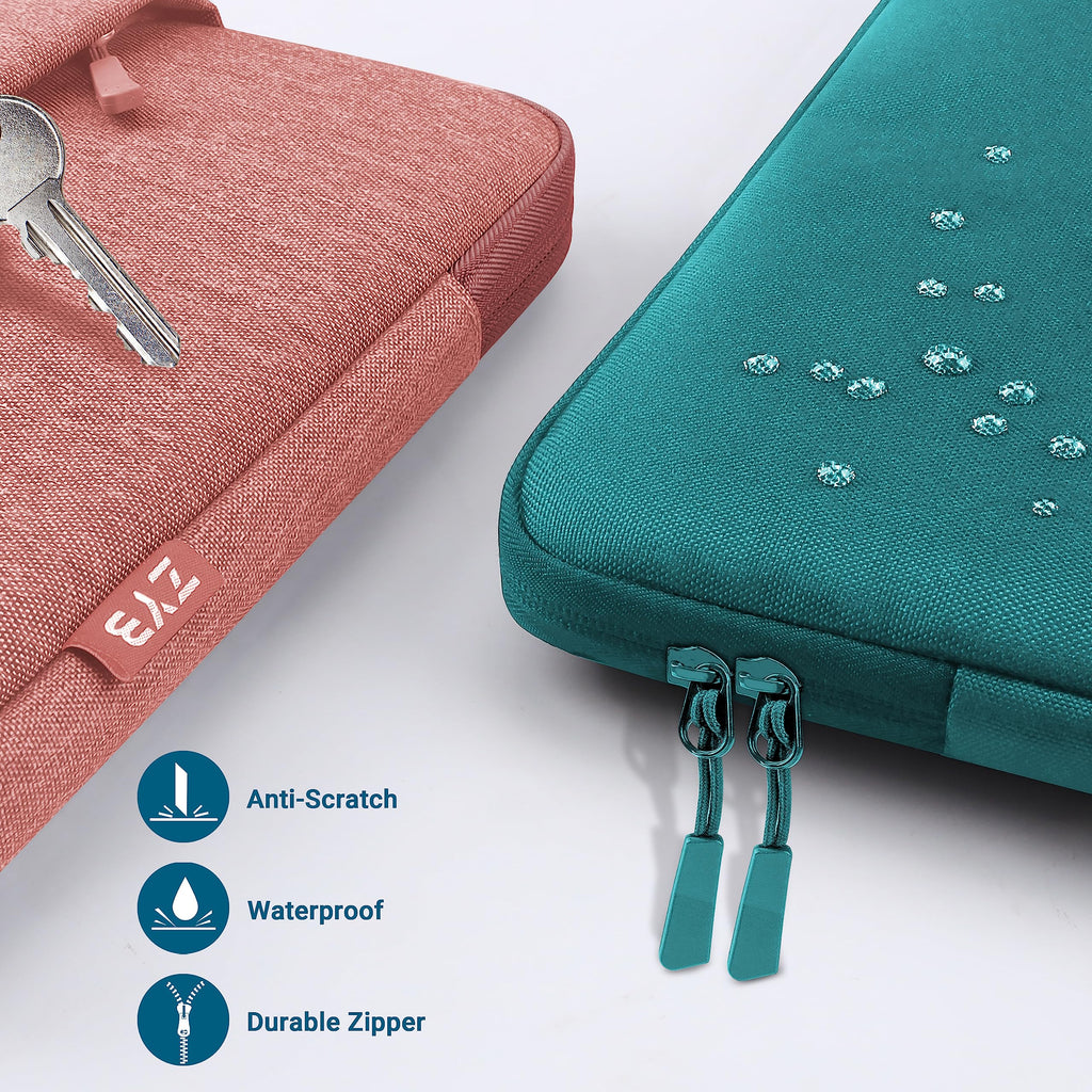ZYB 16 Inch Laptop Sleeve Case,Shockproof Waterproof Notebook Case 16 Inch for 2021-2026 MacBook Pro 16 M5 M4 M3 M2 M1,16" Laptop Lenovo ThinkBook/IdeaPad HP Dell ASUS Acer Chromebook etc-Haze Blue