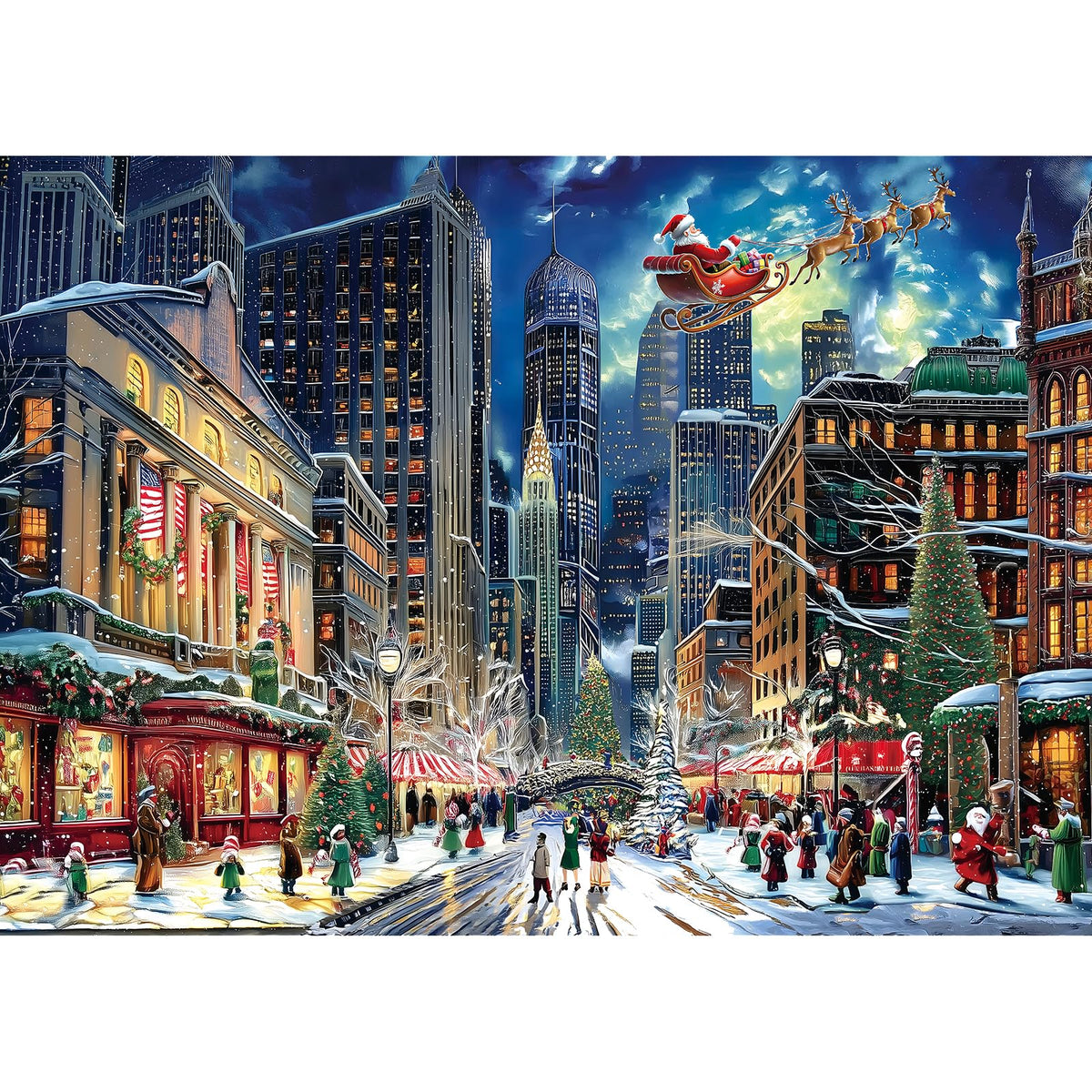 Blueforest Halloween Haunted Mansion Puzzles for Adults 1000 Pieces