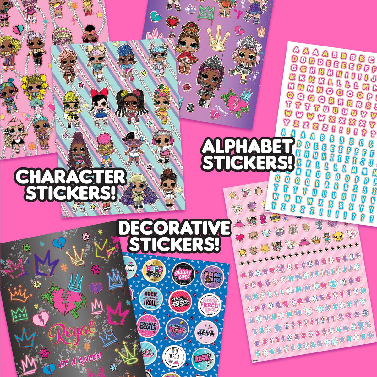 Horizon Group USA Sticker Book, Hello Kitty and Friends, 1500+ Stickers