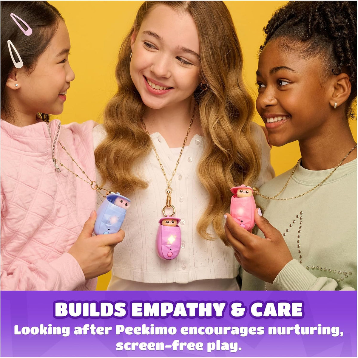 Pink Interactive Pet and Wearable Charm Accessory, 100+ Reactions