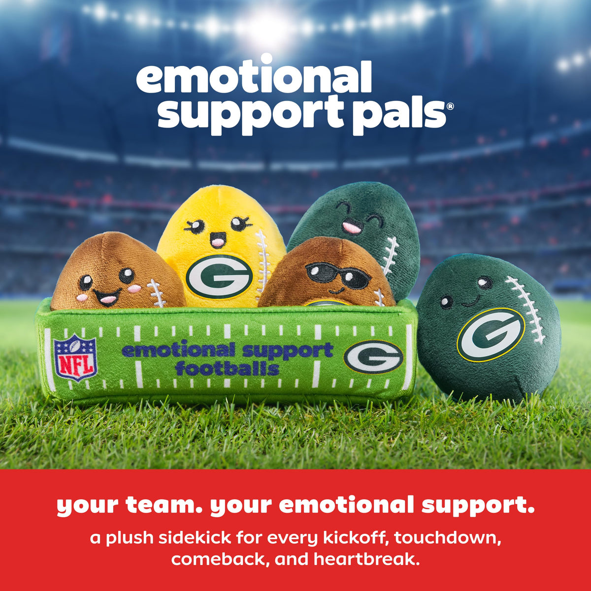 WHAT DO YOU MEME? Emotional Support Pals x NFL Chicago Bears by Relatable