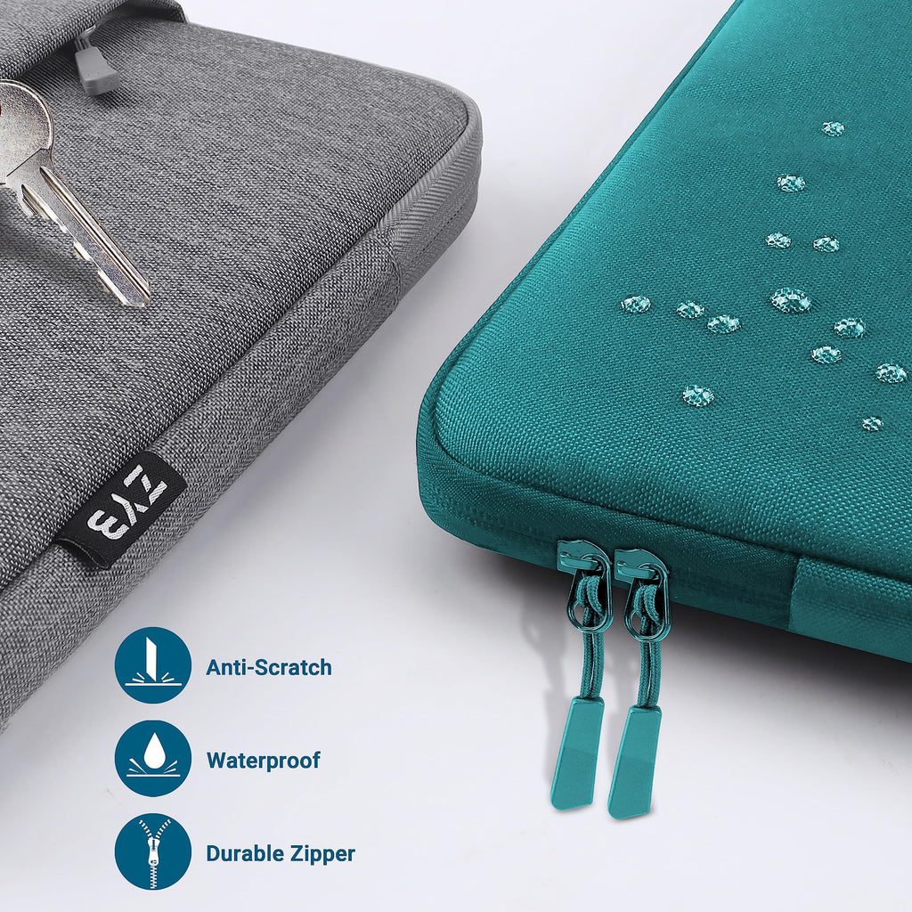 ZYB 16 Inch Laptop Sleeve Case,Shockproof Waterproof Notebook Case 16 Inch for 2021-2026 MacBook Pro 16 M5 M4 M3 M2 M1,16" Laptop Lenovo ThinkBook/IdeaPad HP Dell ASUS Acer Chromebook etc-Haze Blue