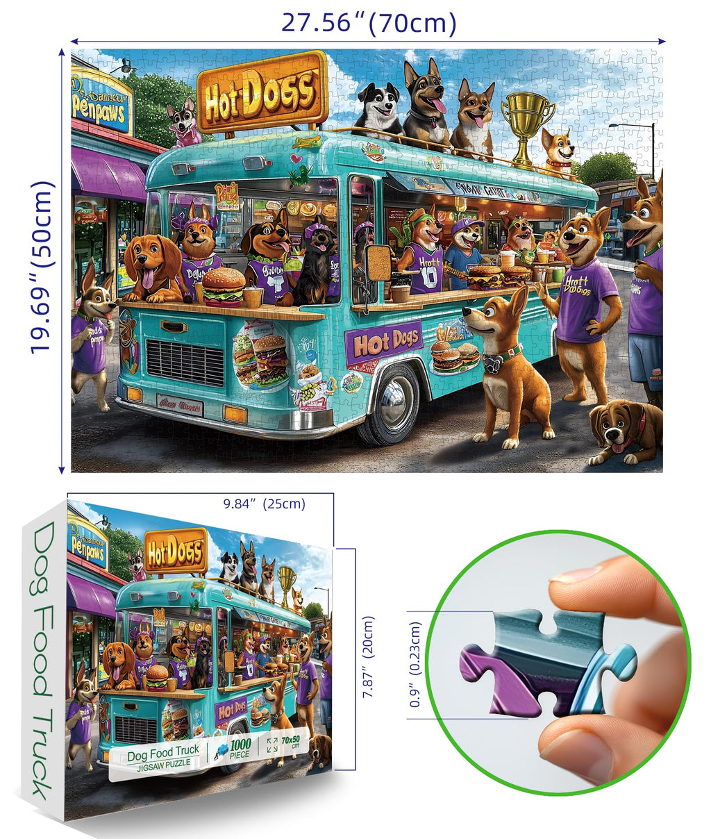 Blueforest Halloween Haunted Mansion Puzzles for Adults 1000 Pieces