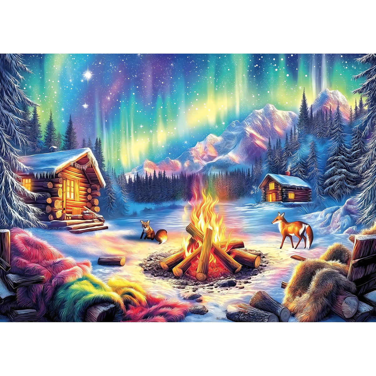 Blueforest Halloween Haunted Mansion Puzzles for Adults 1000 Pieces