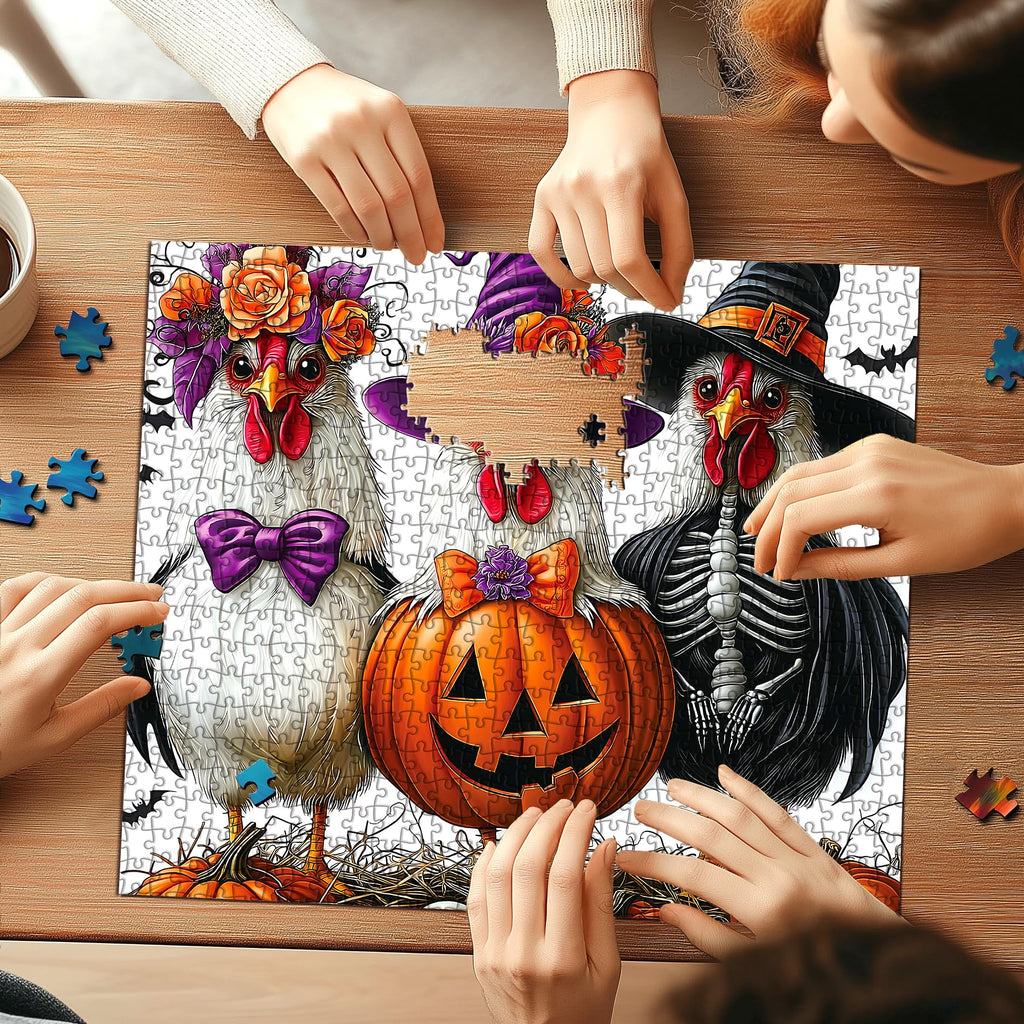 Blueforest Halloween Haunted Mansion Puzzles for Adults 1000 Pieces