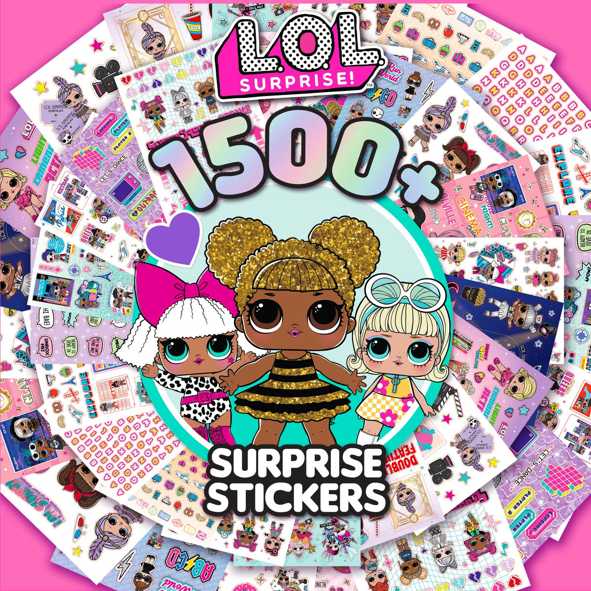 Horizon Group USA Sticker Book, Hello Kitty and Friends, 1500+ Stickers