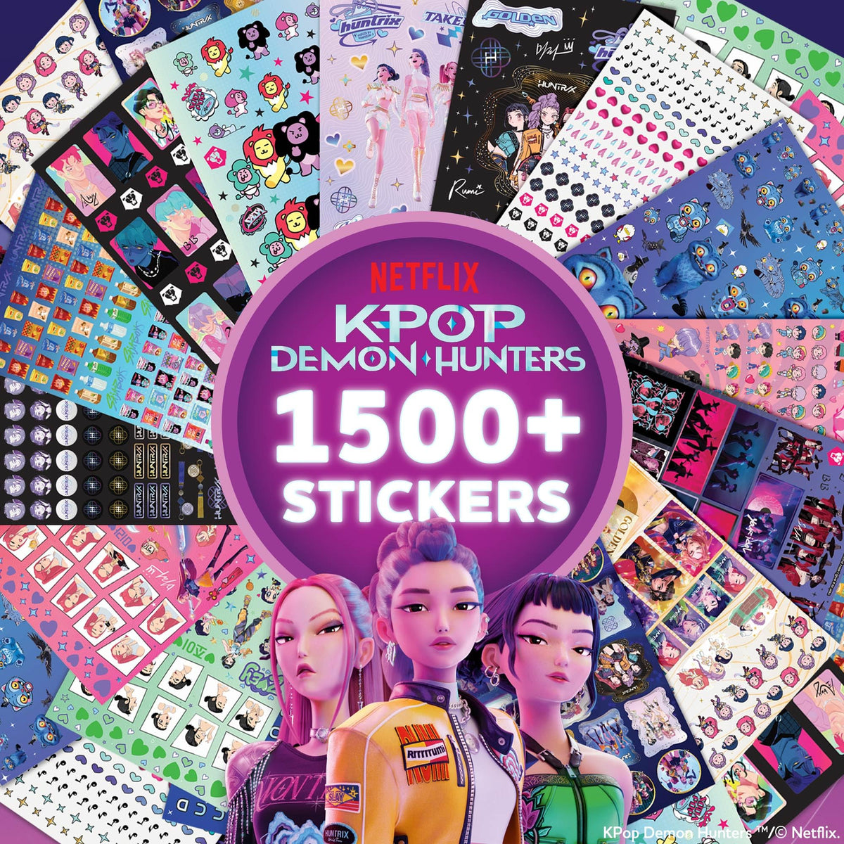 Horizon Group USA Sticker Book, Hello Kitty and Friends, 1500+ Stickers