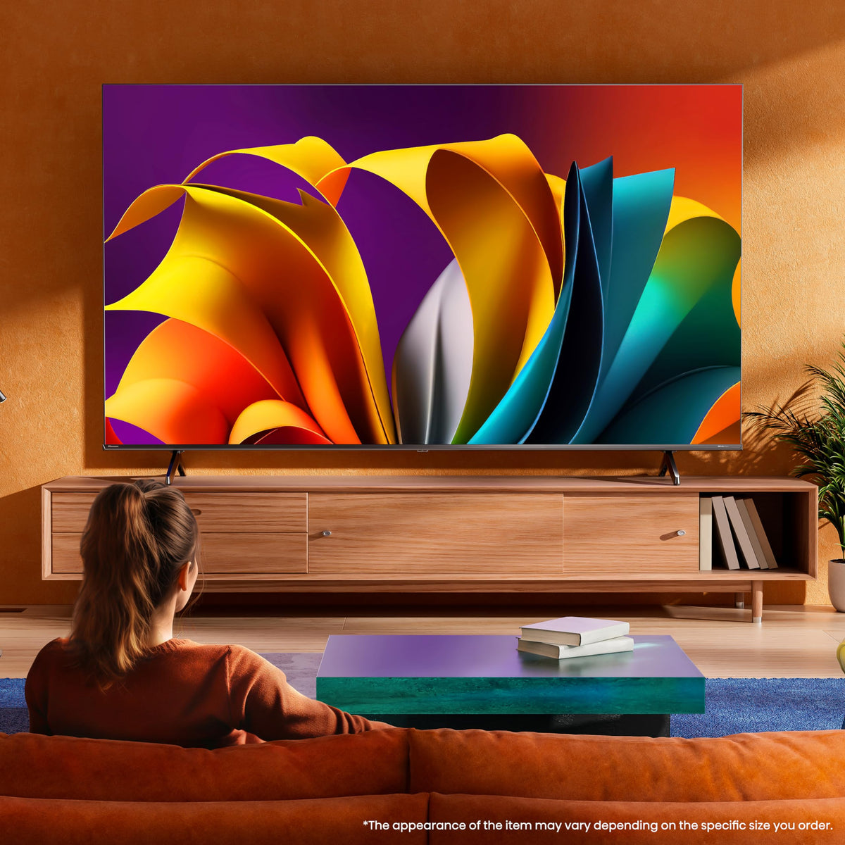 Hisense 55 Inch 55E6QTUK 4K Ultra HD Smart AI TV