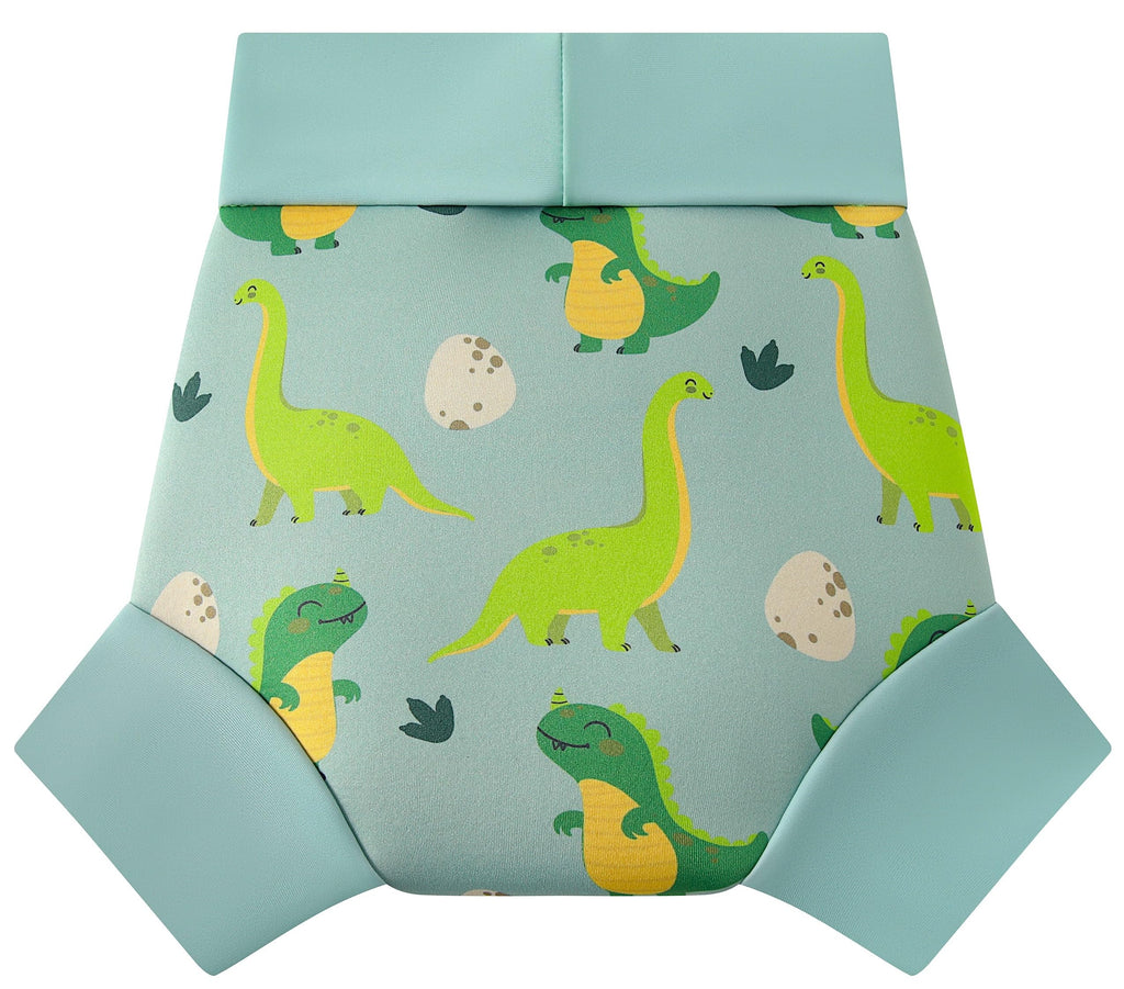 Swimbubs Reusable Swim Nappy – Baby Swimwear for Boys and Girls, Ideal for Swimming Lessons (6-12 Months, Blue Whale)