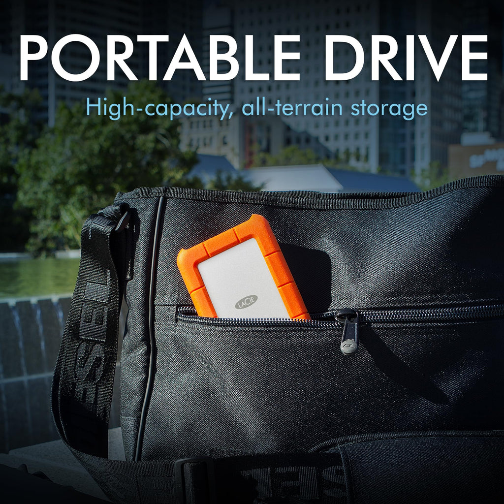 LaCie 2TB Rugged Secure | USB-C (STFR2000403)
