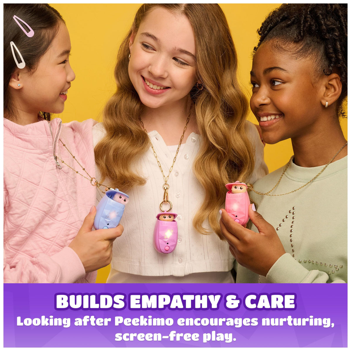 Pink Interactive Pet and Wearable Charm Accessory, 100+ Reactions