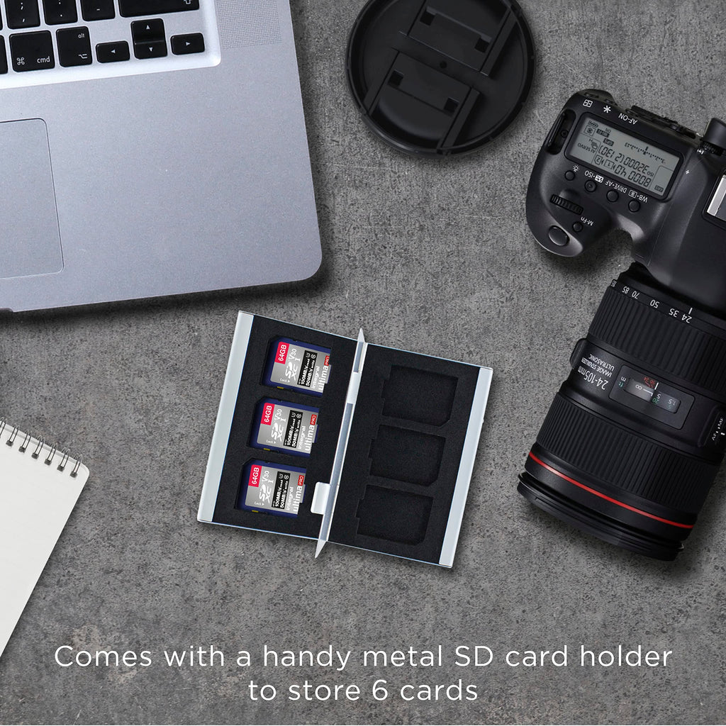 Integral 64GB SD Card 4K Ultra-HD Video High Speed SDXC V30 UHS-I U3 Class 10 Memory Card up to 100MB/s, Color May Vary