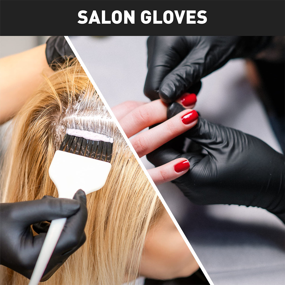 OKIAAS Vinyl Disposable Gloves, Latex-Free, Powder Free, Food Grade