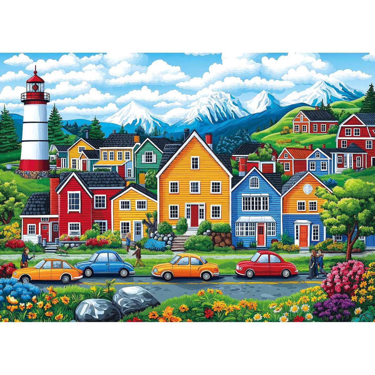 Blueforest Halloween Haunted Mansion Puzzles for Adults 1000 Pieces